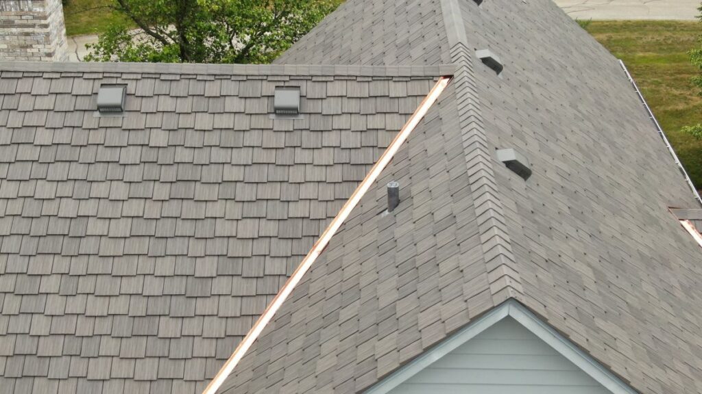 copper roof flashing