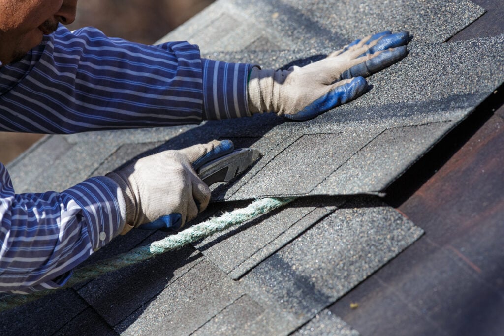 Cutting Shingle to Fit