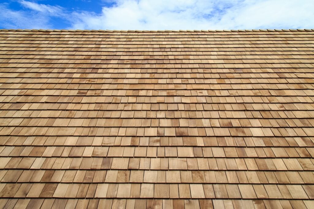 Wooden roofing solution