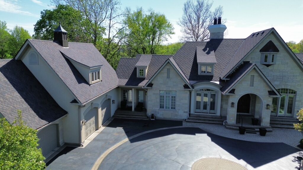 Shake Guys slate composite large house