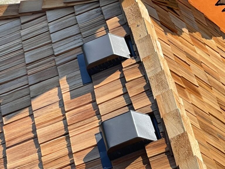 cedar shake roof ventilation shake guys