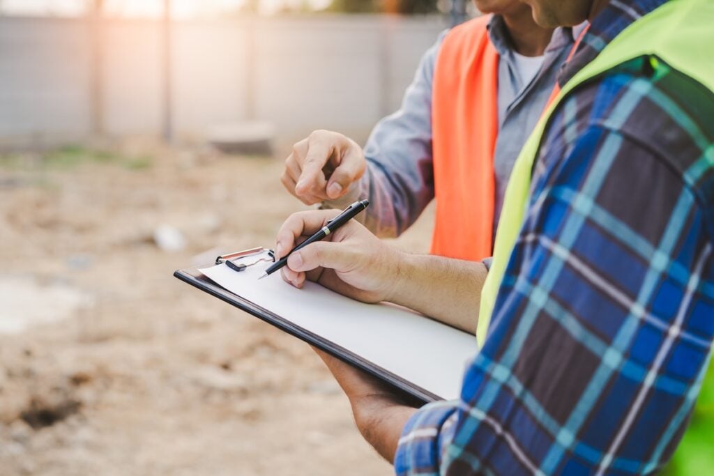 meeting with roofer to discuss project options