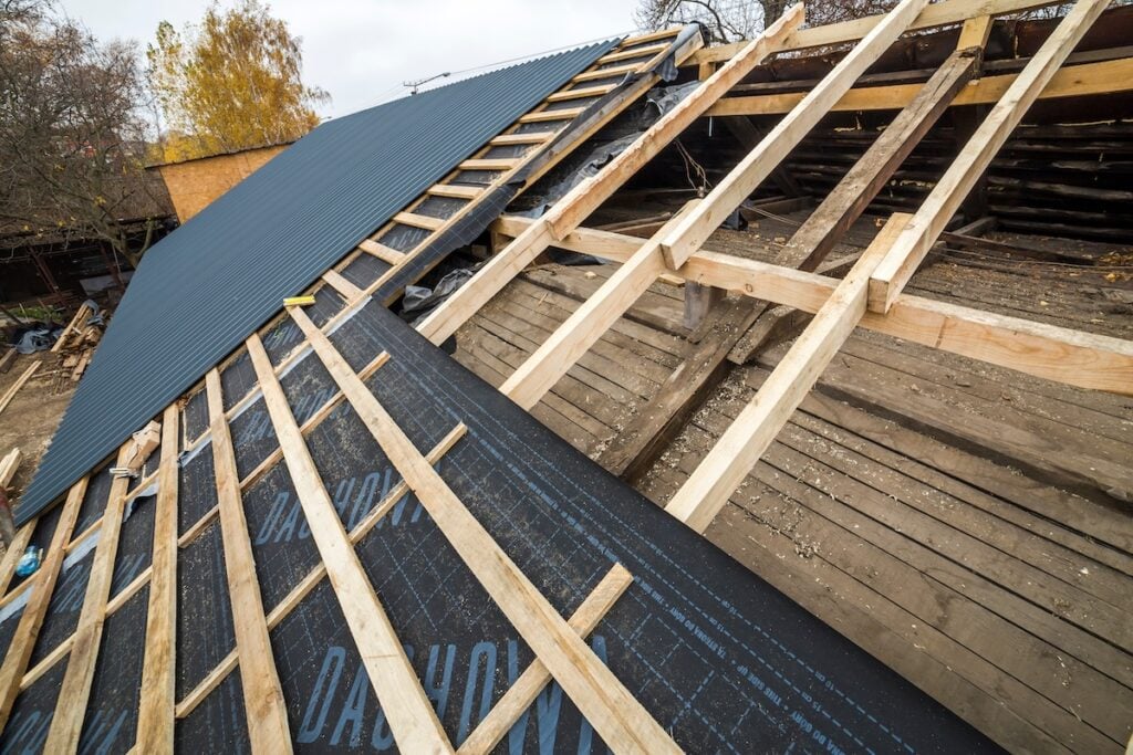 underlayment with wood support