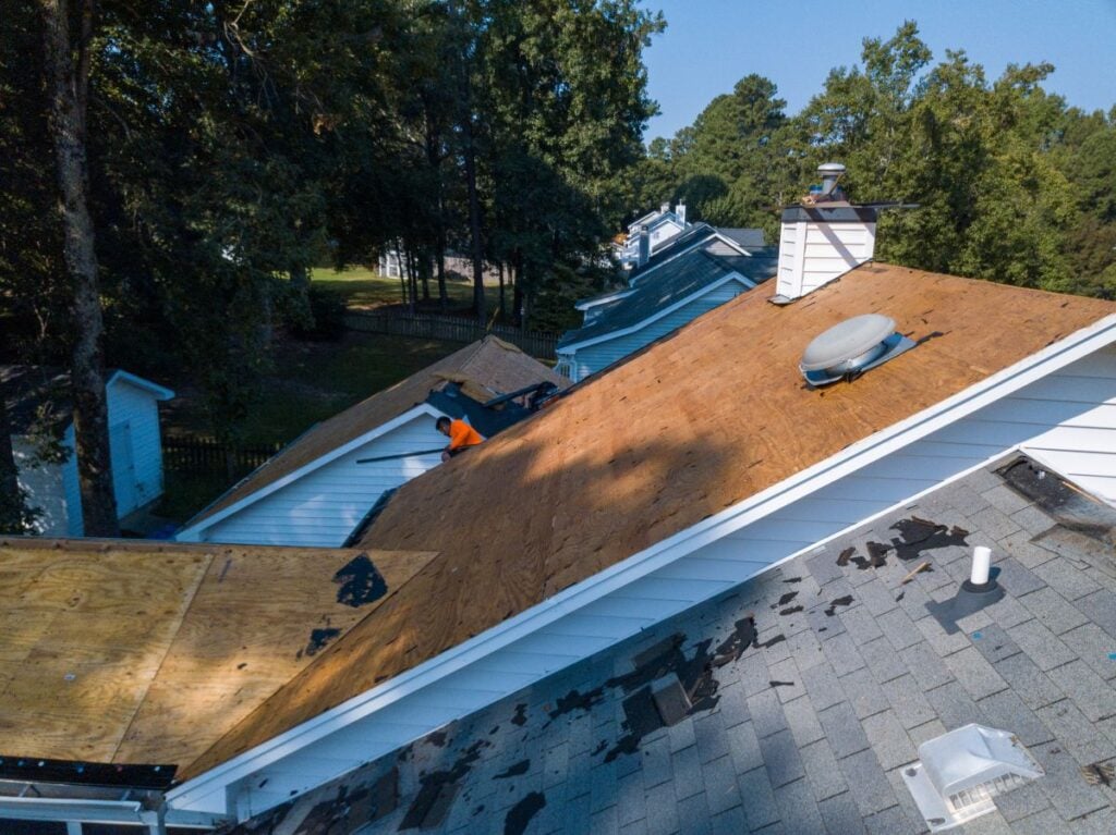 roof replacement and roof underlayment